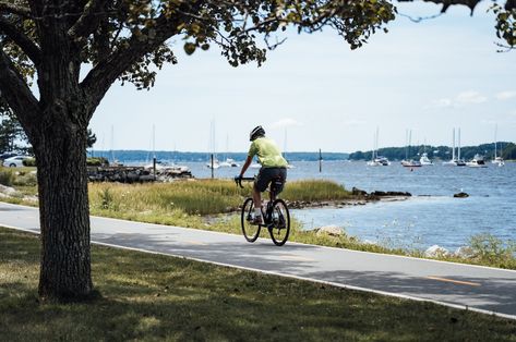 East Bay Bike Path | Bristol, RI | Discover Newport Bristol Ri, Bike Path, East Bay, Bike Trails, The East, Rhode Island, Newport, Bristol, Bike