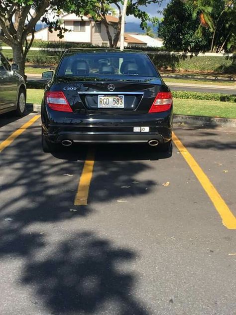 I can because i'm a Mercedes and you are squat!  Cant even fake being handicap on this one. Hotel Parking, Parking Lot At Night, Parking Lots At Night, Bad Parking, Abandoned Parking Lot, Cute Friend Photos, Cute Friends, Friend Photos, Canning