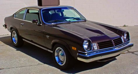 Not everyone like the Chevy Vega and it's totally understandable, but this 1975 GT 350 V8 car is a GM prototype survivor showing only 392 original miles, Chevy Vega, V8 Car, Survivor Show, V8 Cars, Chevrolet Vega, Gt 350, Chevy Muscle Cars, Vintage Muscle Cars, Vintage Muscle