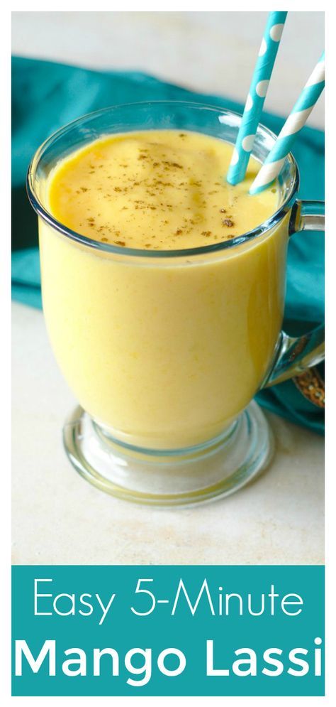 Mango Lassi – A refreshing, fruity spin on a classic Indian recipe. Fresh mango, yogurt, milk, and cardamom blended together into a delicious drink! #mango #lassi #indian #drink #recipe #easyrecipe #drinkrecipe Drink Mango, Recipes Mango, Mango Lassi Recipes, Mango Yogurt, Virgin Drinks, Lassi Recipes, Yogurt Milk, Mango Lassi, Indian Recipe