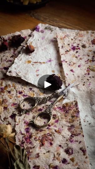 147K views · 367 reactions | Dried Rose Petal Paper 🥀✨

Should you have received any roses for Valentine’s, consider this your sign to hang them (or lay the petals out) to dry for beautiful botanical crafting.

I have a habit of saving all my packaging or tissue paper for this 🙈 But it makes it zero waste, which is obviously a great thing 🌿

Here’s how you make this paper:

Puree some paper with a bunch of water in a blender. Letting the paper soak for a while before blending will make it easier to break up.

Pour into a large basin and add more water. You want plenty of water for the pulp to float around and create thinner sheets of paper. I don’t have exact measurements, simply play around with it a bit until you’re happy with the consistency.

Add your dried rose petals and leaves to Dry Rose Petals Crafts, Rose Petals Craft, Hygge Crafts, Drying Roses, Sheets Of Paper, Dried Rose Petals, Valentines Flowers, More Water, Dried Floral