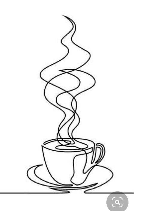 Coffee Canvas Painting Easy, Lineart Embroidery Canvas, Line Art Embroidery On Canvas, One Line Art Coffee, Line Art Coffee Cup, One Line Drawing Coffee Cup, Line Art Canvas, Face Doodles, Embroidered Canvas Art