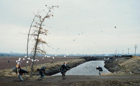 Jeff Wall, A Sudden Gust of Wind (after Hokusai) | Day Eight… | Flickr Jeff Wall Photography, Jeff Wall, Gust Of Wind, Changchun, Tate Gallery, Photography Guide, Conceptual Photography, Museum Of Contemporary Art, Contemporary Photography