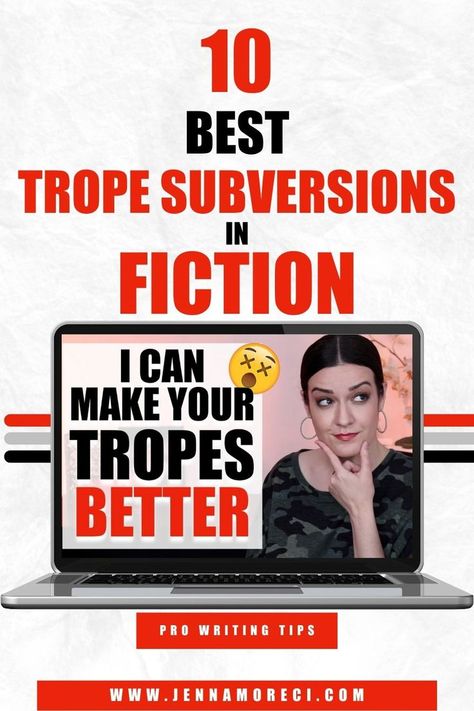 10 BEST Trope Subversions in Fiction Writing Tips, Writing A Book, Top 10, How To Find Out, I Can, Writing, Books, 10 Things