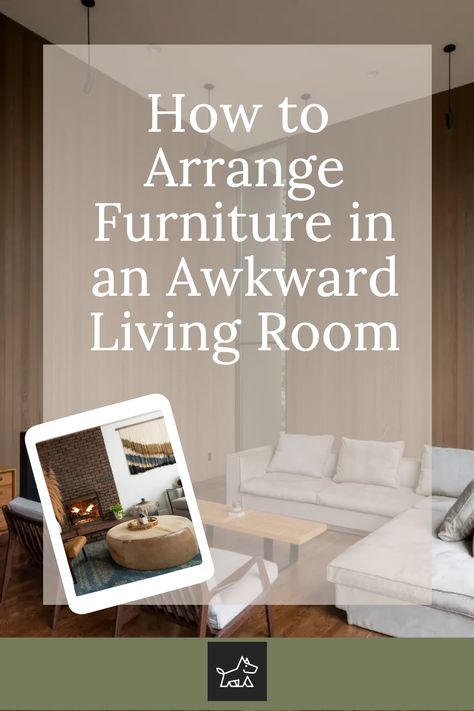 Revamp your awkward living room with our furniture arrangement tips. Learn how to utilize space effectively, ensuring comfort and style even in the most challenging layouts. Our strategies focus on optimizing room flow and enhancing visual balance, making your living area both inviting and functional. Ideal for spaces with unique shapes or constraints, these tips will help you create a harmonious and welcoming living environment. Sofa Placement Layout Living Rooms, Living Room Without Tv, Awkward Living Room, Awkward Living Room Layout, How To Arrange Furniture, Southern Charm Decor, Arrange Furniture, Furniture Placement Living Room, Visual Balance