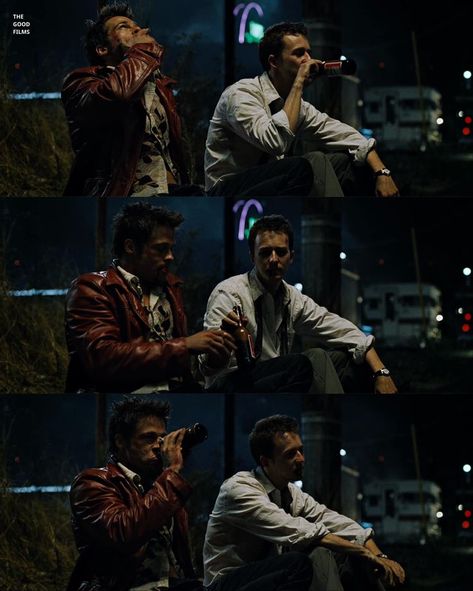 David Fincher Cinematography, Fincher Cinematography, Ig Icons Highlights Aesthetic, Tyler Durden, Nose Drawing, David Fincher, Where Is My Mind, Movie Shots, Scene Art