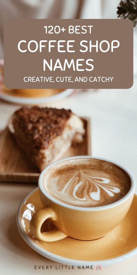 Opening a coffee shop can be a great way to turn your passion for coffee into a profitable business. Get inspired with the best coffee shop names. Coffee Shop Names, Coffee Names, Vintage Coffee Shops, Starting A Coffee Shop, Clever Coffee, Shop Name Ideas, Mobile Coffee Shop, Opening A Coffee Shop, Coffee Shop Branding