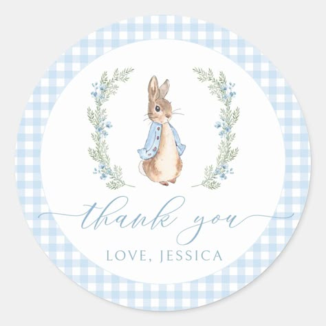 Baby Reception, Peter Rabbit Birthday, Rabbit Birthday, Peter Rabbit Party, Blue Peter, Rabbit Baby, Beatrix Potter, Peter Rabbit, Picture On Wood