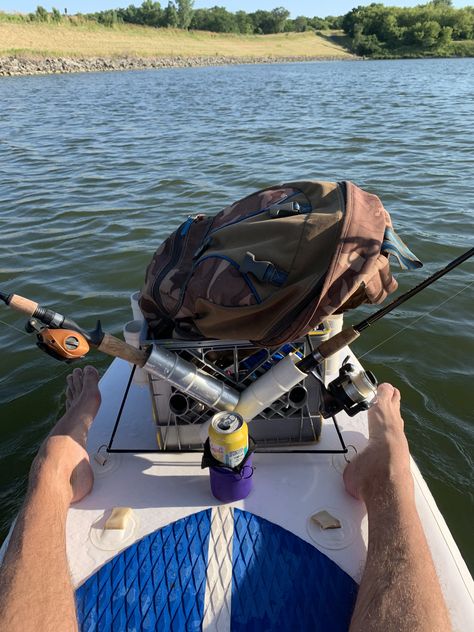 Paddle Board Fishing, Sup Fishing, Fish Stand, Seasonal Jobs, Inflatable Sup, Inflatable Paddle Board, Fishing Diy, Cool Gear, Inflatable Pool