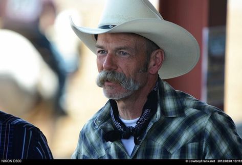 Cowboy Mustache, Mustache Grooming, Moustache Style, Beard And Mustache Styles, Moustaches Men, Mustache Styles, Mustache Men, Chuck Wagon, Handsome Older Men