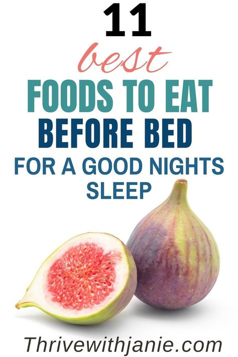 foods for sleep Foods To Eat Before Bed, Help Falling Asleep, What Helps You Sleep, Food For Sleep, How Can I Sleep, Fall Asleep Fast, Fresh Smoothies, Good Nights, Eating Before Bed