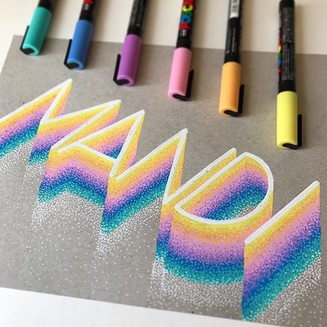 Hand Lettering Inspiration, Posca Art, Hand Lettering Art, Graffiti Font, Creative Lettering, Lettering Tutorial, My Cousin, Graffiti Lettering, Chalk Art