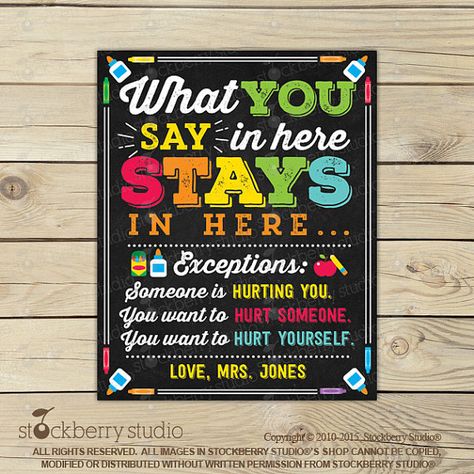 What You Say in Here Stays in Here Sign - School Counselor Decor - Therapist Office - Counselor Posters - Classroom Printables - Counseling Confidentiality Poster, Counselors Office, Counseling Posters, Counselor Office Decor, We Do Recover, Counselors Office Decor, Office Decor For Women, Twisted Quotes, Psychology Studies