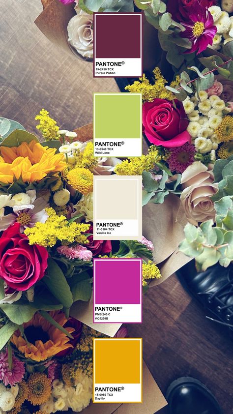 Florist Aesthetic, Paint Pallette, Aesthetic Flowers, Wedding Color Palette, Wedding Color, Decor Idea, Colour Palettes, Flowers Diy, Wedding Colors