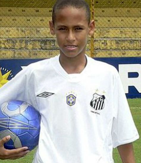 Young Neymar Jr. (Brazil) Young Neymar Jr, Neymar Kid, Young Neymar, Neymar Jr Brazil, Neymar Brazil, Ronaldo Pictures, Football Awards, Club World Cup, Sport Inspiration