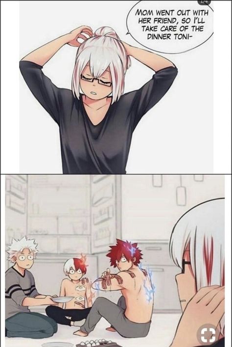 Lol the Todoroki family My Hero Academia Shouto, Memes Anime, Hero Wallpaper, My Hero Academia Memes, Boku No Hero Academia Funny, Anime Memes Funny, Anime Meme, My Hero Academia Episodes, Hero Academia Characters