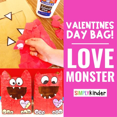 Love Monster Valentine Bags, Monster Valentine, Valentines Card Holder, Valentines 2024, Valentines Classroom, Valentines Day Bags, Monster Activities, Top Teacher, Monster Valentines