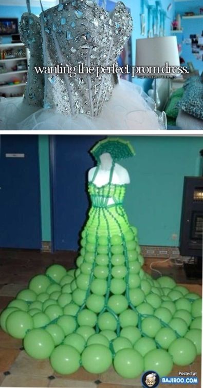 Just girly things Bad Bridesmaid Dresses, Ugly Prom Dress, Ugly Wedding Dress, Ugly Dresses, Crazy Dresses, Ugly Outfits, Alternative Dress, Bad Fashion, Balloon Dress