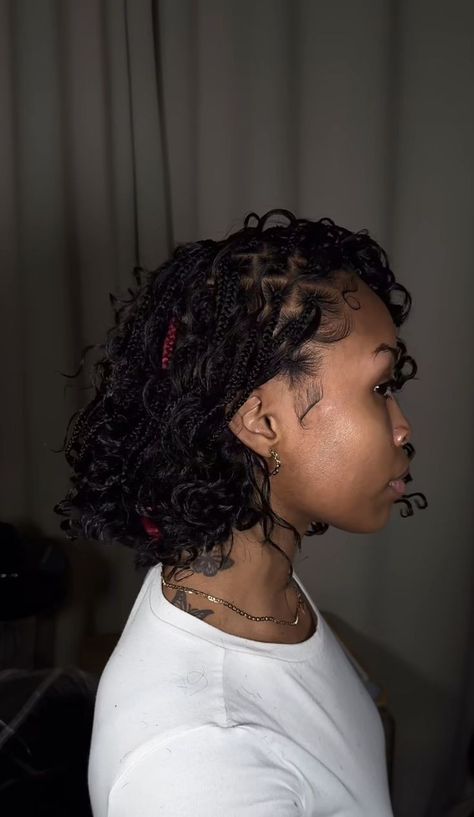 Cute Quick Braided Hairstyles, Short Box Braids Hairstyles, Goddess Braids Hairstyles, Braided Cornrow Hairstyles, Cute Braided Hairstyles, Braids Hairstyles Pictures, Quick Braided Hairstyles, Protective Hairstyles Braids, Hair Twist Styles