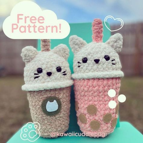 Instagram Pattern, Toys Ideas, Crochet Lovey, Easy Crochet Animals, Quick Crochet Patterns, Crochet Animals Free Patterns, Crochet Design Pattern, Crochet Food, Kawaii Crochet