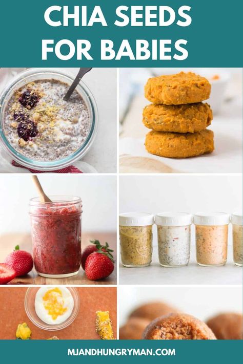 Freeze Muffins, Baby Breakfast, Seed Recipes, Baby Recipes, Chia Seed Recipes, Flax Seed Recipes, Toddler Food, Chia Seed Pudding, Frozen Peas