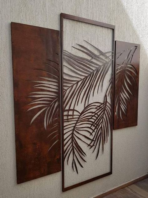 Wall Painting Frames, Mdf Panel, Creative Wall Decor, Laser Engraved Ideas, Cnc Design, Wall Decor Design, Leaf Wall Art, Lasercut Design, Welding Projects