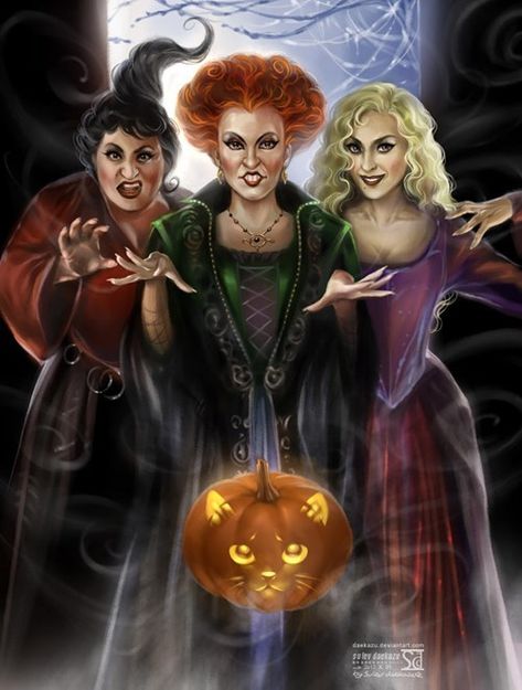 Have You Watched Hocus Pocus Yet? Hermanas Sanderson, Witch Painting, Photo Halloween, Three Women, Wallpaper Halloween, Diamond Mosaic, Halloween Backgrounds, Halloween Movies, Halloween Pictures