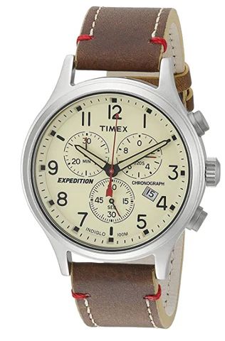 The 10 Best Chronograph Watches Under $100. Affordable Chronos for Men – Black Tie Watch Co. Timex Expedition, Best Watch Brands, Timex Watches, Chronograph Watch Men, Leather Strap Watch, Wristwatch Men, Wrist Watches, Leather Band, Chronograph Watch