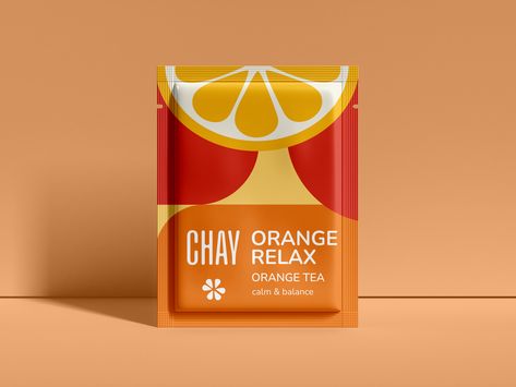 Student Week: Tea Chay's Brilliant Flavors Highlighted By Stunning Illustrations | Dieline - Design, Branding & Packaging Inspiration Chai Branding, Chai Packaging, Orange Packaging, Tea Packaging Design, Orange Tea, Tea Brands, Dirty Martini, Tea Packaging, Student Project