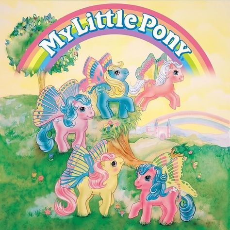 Old My Little Pony, Original My Little Pony, My Little Pony Poster, Vintage My Little Pony, My Little Pony Characters, 80s Cartoons, Western Movies, Cartoon Tv, Retro Toys