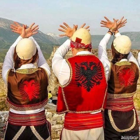 Albanian Art, Albanian Traditional, Albanian Clothing, Skate Boy, Albanian Flag, Albania Travel, Albanian Culture, Neon Dresses, Driving Pictures