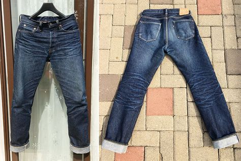 Samurai Jeans, Men's Denim Style, That Feeling, 7 Months, Denim Style, Denim Fashion, Blue Jeans, Denim Jeans, The Day