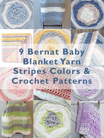 9 Bernat Baby Blanket Yarn Stripes Colors: Free Blanket Patterns Free Blanket Patterns, Crochet Striped Blanket Pattern, Blanket Cardigan Pattern, Chunky Crochet Baby Blanket, Bernat Baby Yarn, Baby Blanket Yarn, Baby Afghan Patterns, Bernat Baby Blanket Yarn, Free Baby Blanket Patterns