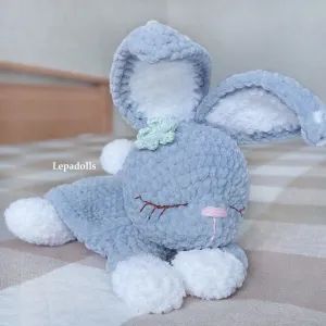 Crochet Comforter, Easter Crochet Patterns Free, Mini Blanket, Amigurumi Today, Handmade Bunny, Lovey Pattern, Crochet Lovey, Easter Crochet Patterns, Rabbit Pattern