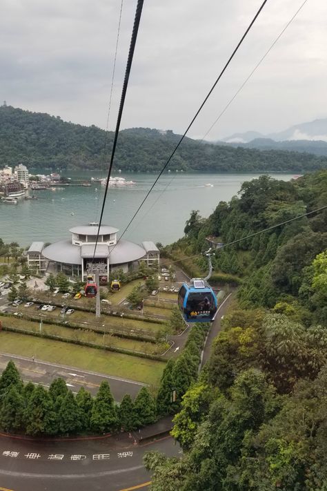 Sun-Moon Lake in  Yuchi Township, Nantou, Taiwan. Sun Moon Lake Taiwan, Sun Moon Lake, 2024 Vision, Sun Moon, Taiwan, Vision Board, Lake, Moon, Sun