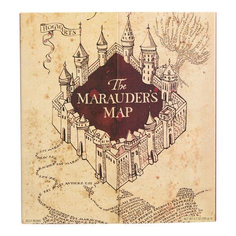 Jelly Belly Harry Potter Marauder's Map Trivia Advent Calendar by World Market Harry Potter Trivia Questions, Harry Potter Trivia, Harry Potter Advent Calendar, Harry Potter Marauders Map, Marauders Map, List Notepad, Trivia Game, Harry Potter Facts, Harry Potter Marauders