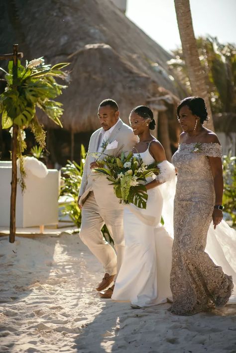 French Chateau Wedding, Dominican Republic Wedding, Mac Duggal Dress, Lush Wedding, Bhldn Dress, Terani Couture, Dressed To The Nines, Column Dress, Strapless Gown