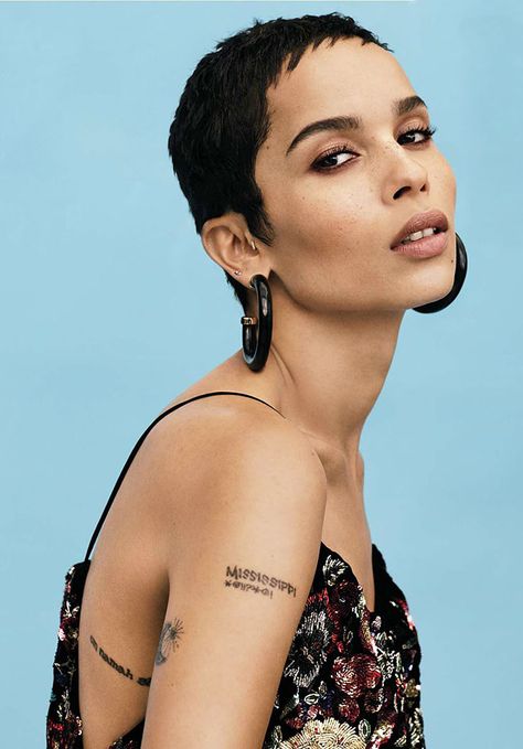 Justin Campbell, Paola Kudacki, Zoe Isabella Kravitz, Lisa Bonet, Elle Us, Zoe Kravitz, Androgynous Fashion, Elle Magazine, Badass Women