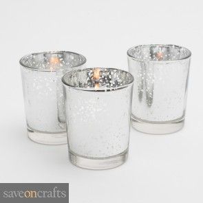 Mercury Votive Holders - VOTIVE CANDLE HOLDERS - Holders Mercury Candle Holders, Mercury Glass Candles, Mercury Glass Candle Holders, Mercury Glass Votives, Glass Votive Candle Holders, Selling Candles, Votive Holder, Glass Votive, Decoration Inspiration