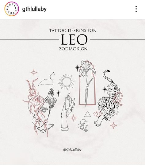 Leo Flash Tattoo, Leo Tattoo Ideas, Zodiac Tattoo Designs, Libra Zodiac Tattoos, Pair Tattoos, Leo Zodiac Tattoos, Leo Tattoo Designs, Leo Tattoo, Tattoos Aesthetic