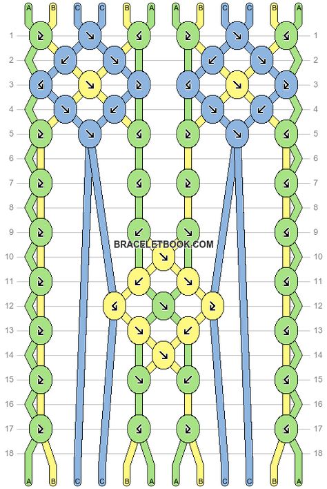 Double Daisy Chain Bracelet Pattern, 6 Strand Friendship Bracelet, Daisy Chain Bracelet Pattern, Flower Bracelet Pattern, Bracelet Book Patterns, Daisy Chain Pattern, Valentine Aesthetic, Money Bracelet, Bracelet Stuff