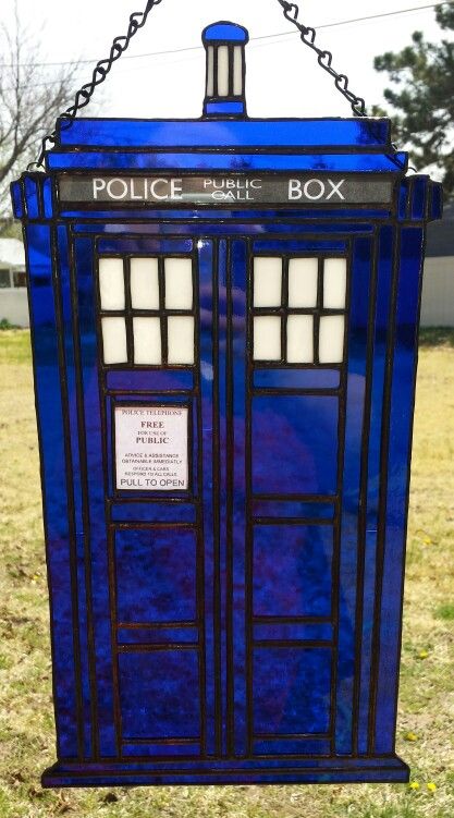 Glass Diy, Stained Glass Pattern, Police Box, Kaleidoscopes, Stained Glass Diy, Stained Glass Crafts, Stained Glass Panel, Glass Pattern, Stained Glass Projects