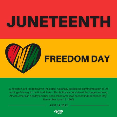 If you love freedom, then celebrate Juneteenth and remember why. #juneteenth #juneteenth2022 #freedomday What Is Juneteenth, June Quotes, African American Holidays, Happy Juneteenth, Union Soldiers, Training And Development, Learning Management System, Barack Obama, American History