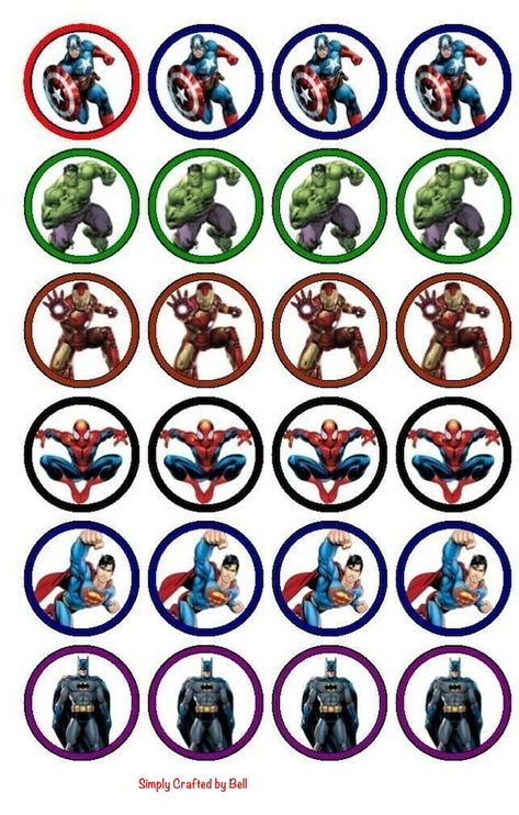 View Digital Products by SimplyCraftedbyBell on Etsy Avengers Cupcakes, Avengers Cupcakes Toppers, Avenger Cupcakes, Toppers Cupcakes, Superhero Cupcake Toppers, Superhero Cupcakes, Delray Beach Florida, Farm Animals Birthday Party, Back In Business