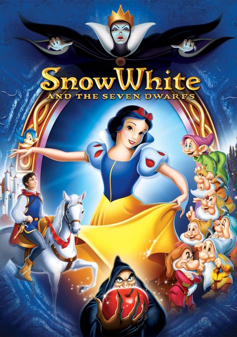 Snow White Wallpaper, Snow White 1937, Snow White Movie, Mary Poppins 1964, Sette Nani, Snow White Disney, Film Disney, Snow White And The Seven Dwarfs, The Seven Dwarfs