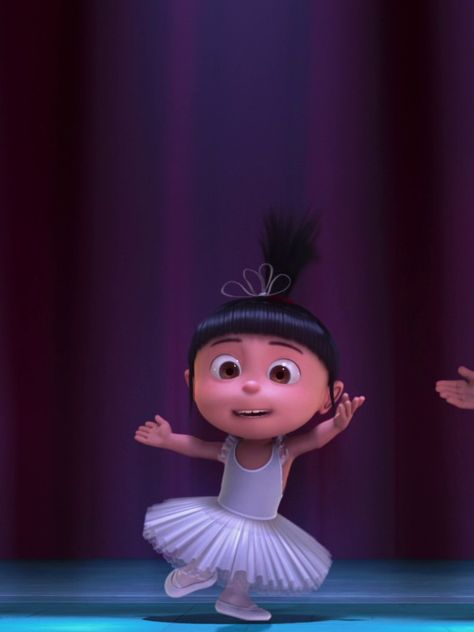 Agnes Does Ballet Lock Screen • Phone Wallpaper {Despicable Me} Agnes Despicable Me, Cute Disney Characters, Minions Wallpaper, Kawaii Disney, Images Disney, Funny Iphone Wallpaper, Disney Phone Wallpaper, Cute Wallpaper, Wallpaper Iphone Disney