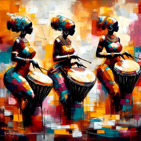 African Abstract Art Paintings, African Painting Ideas, African Art Paintings Culture, Diy African Art, African Art Paintings Abstract, African Abstract Painting, Cultural Paintings, African Culture Art, Cultural Artwork