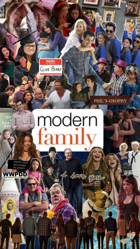 My favourite moments in Modern Family Clive Bixby, Phil Dunphy, Family Collage, Hello My Name Is, Real Man, Modern Family, Modern Man, My Name Is, My Favourite