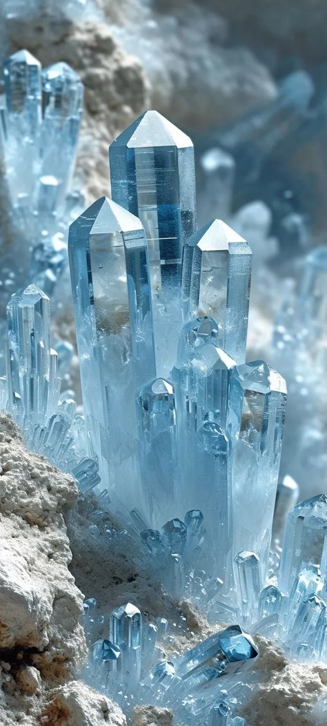 67191db9d51ccb6a1123b604aa381484.webp (736×1632) Light Blue Crystals Stones, Aquamarine Crystal Aesthetic, Blue Crystals Aesthetic, Crystals Aesthetic Wallpaper, Minerals Aesthetic, Gem Wallpaper, Crystal Background, Minerals Crystals Rocks, Up Tattoo