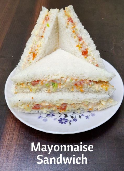 Pin on achalafood.com Different Kinds Of Sandwiches, Veg Sandwich Recipes, Mumbai Sandwich, Veg Mayonnaise Sandwich, Mayonnaise Sandwich Recipe, Sandwich Cafe, Quick Sandwich, Sandwich Recipes For Kids, Mayonnaise Sandwich